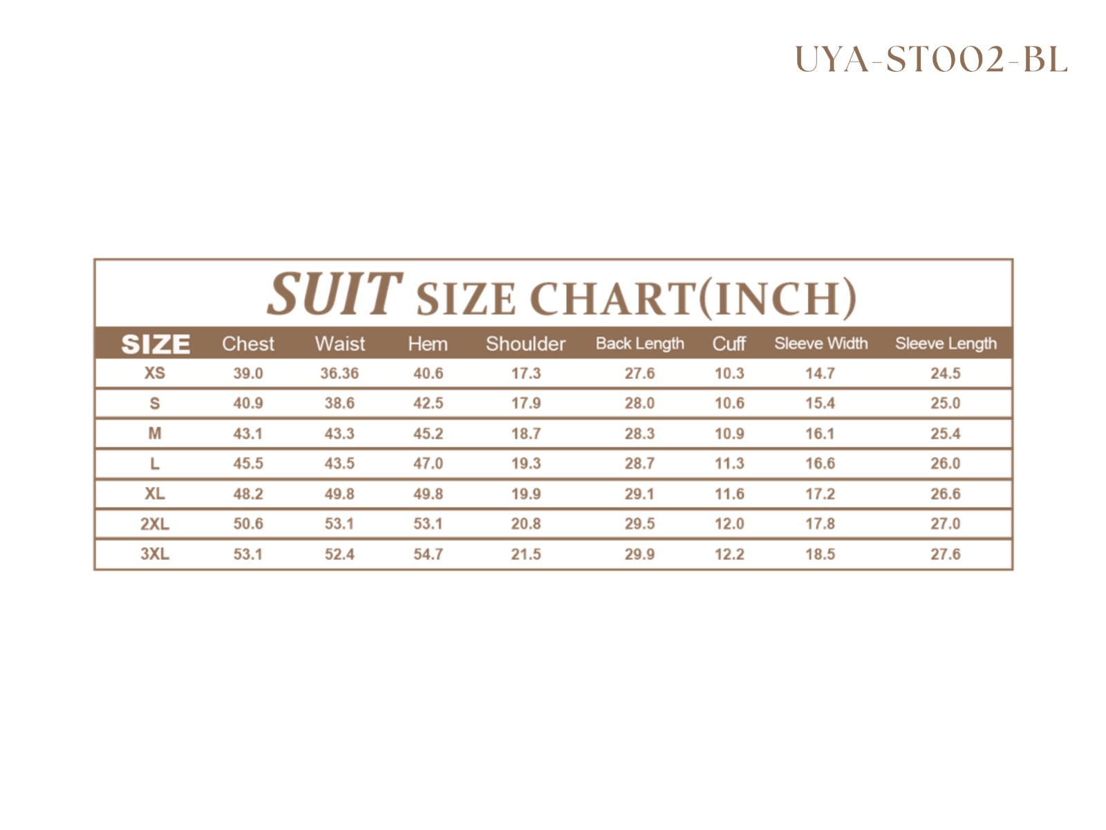 UYA-ST002-BL